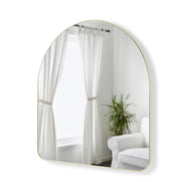 Umbra Hubba Arched Mirror Brass