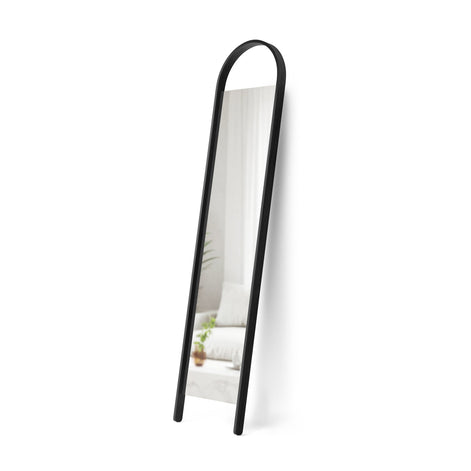 Umbra Bellwood Leaning Mirror Black