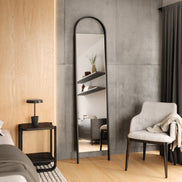 Umbra Bellwood Leaning Mirror Black
