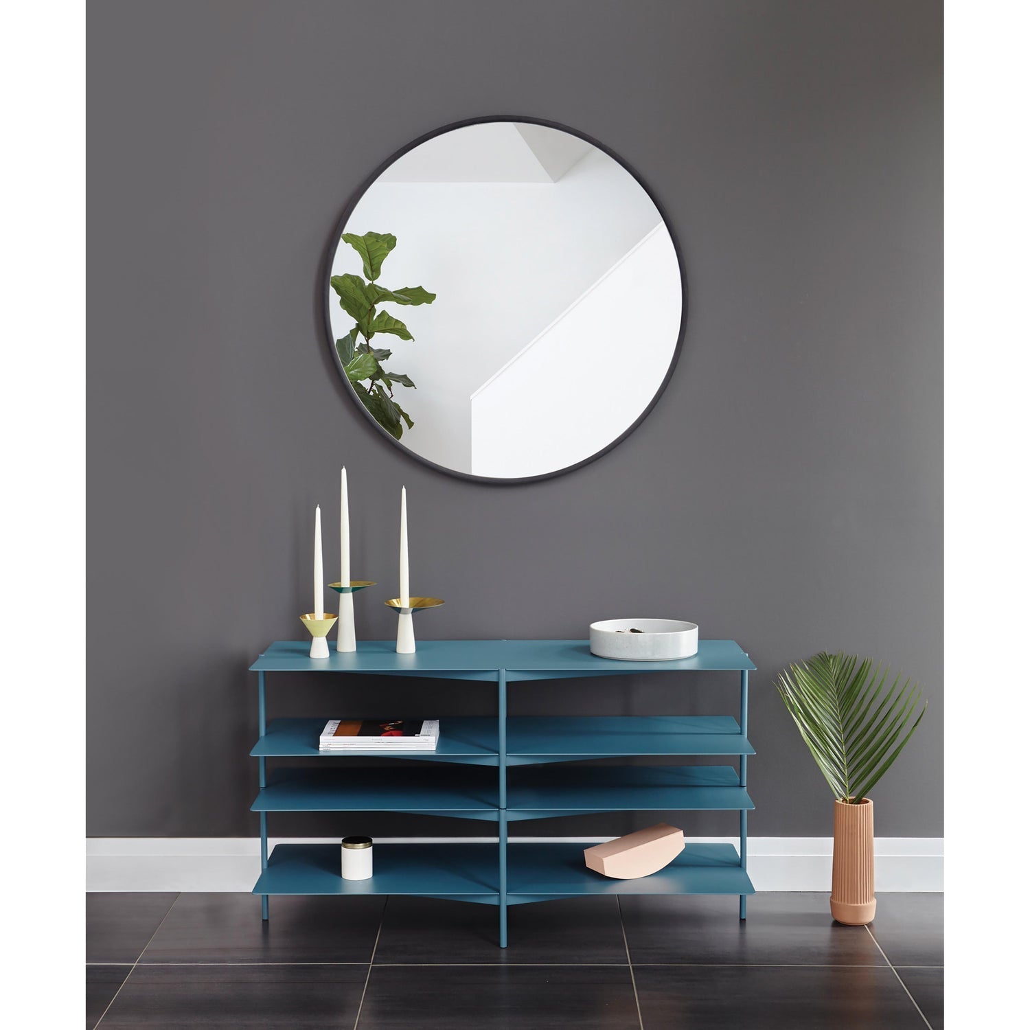 Umbra Hub Mirror 91cm Black