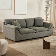Emery 2 Seater Modular Sofa Grey