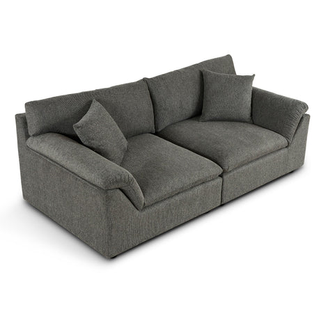 Emery 2 Seater Modular Sofa Grey