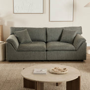 Emery 2 Seater Modular Sofa Grey