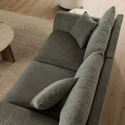 Emery 2 Seater Modular Sofa Grey