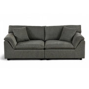 Emery 2 Seater Modular Sofa Grey