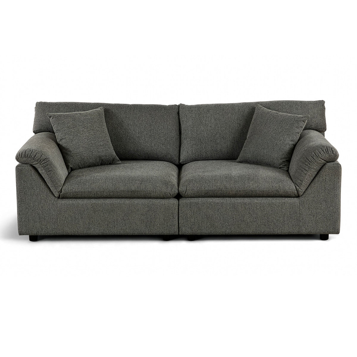 Emery 2 Seater Modular Sofa Grey