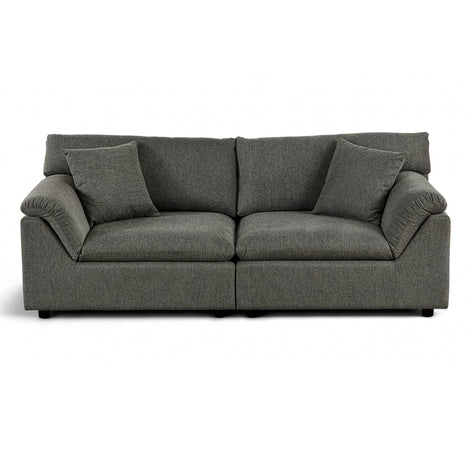 Emery 2 Seater Modular Sofa Grey
