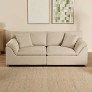 Emery 2 Seater Modular Sofa Oat