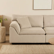 Emery 2 Seater Modular Sofa Oat