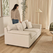 Emery 2 Seater Modular Sofa Oat