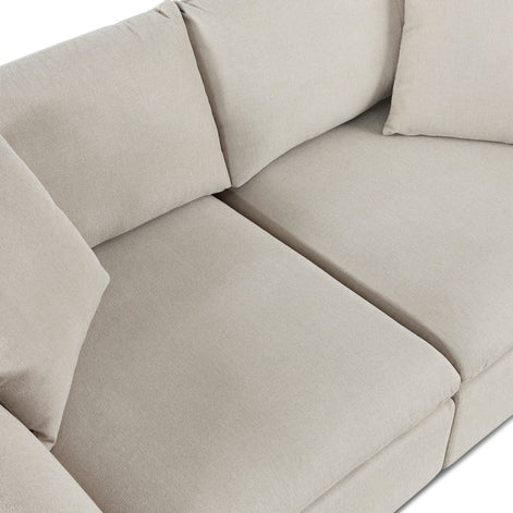 Emery 2 Seater Modular Sofa Oat