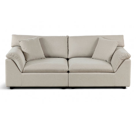 Emery 2 Seater Modular Sofa Oat