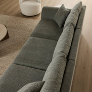 Emery 3 Seater Modular Sofa Grey