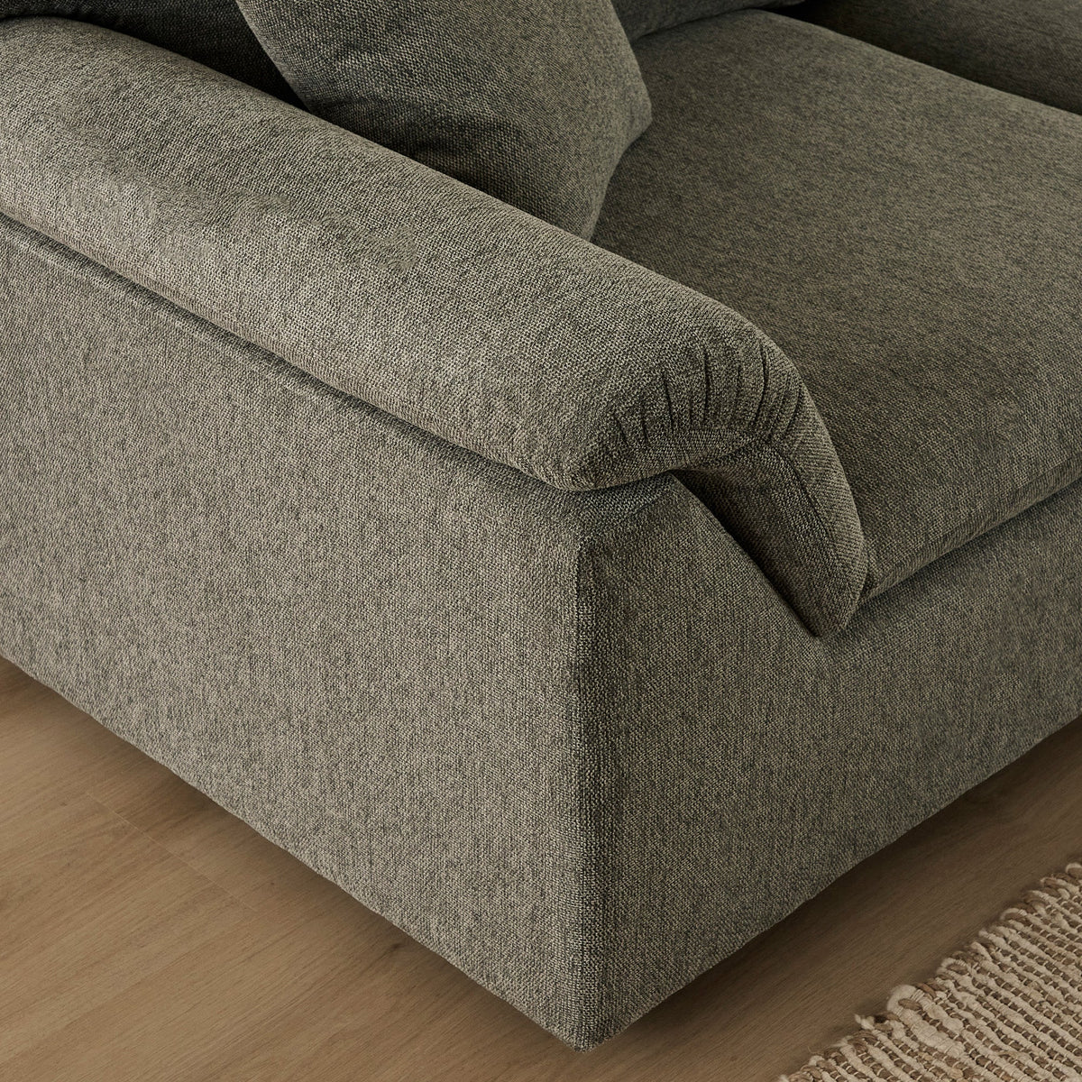 Emery 3 Seater Modular Sofa Grey