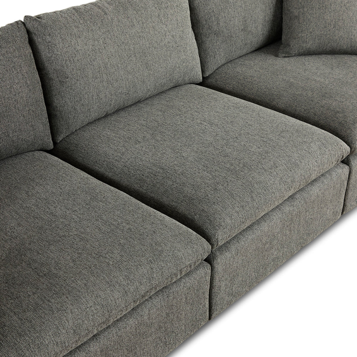 Emery 3 Seater Modular Sofa Grey