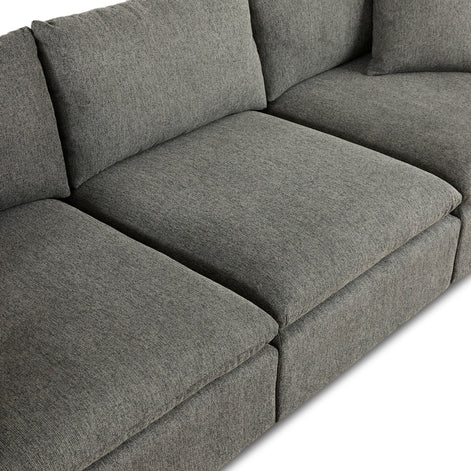 Emery 3 Seater Modular Sofa Grey