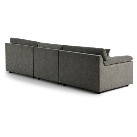 Emery 3 Seater Modular Sofa Grey