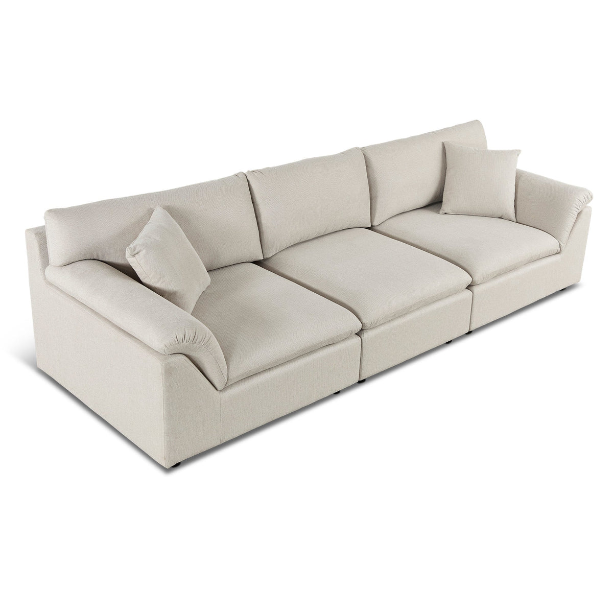 Emery 3 Seater Modular Sofa Oat