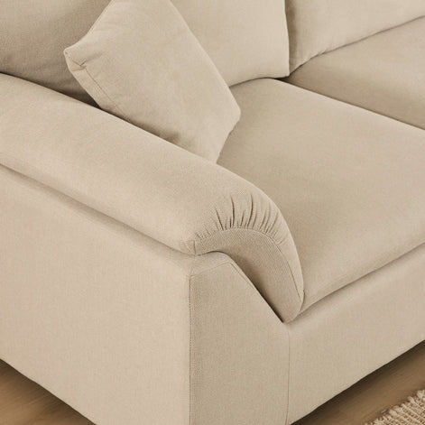Emery 3 Seater Modular Sofa Oat