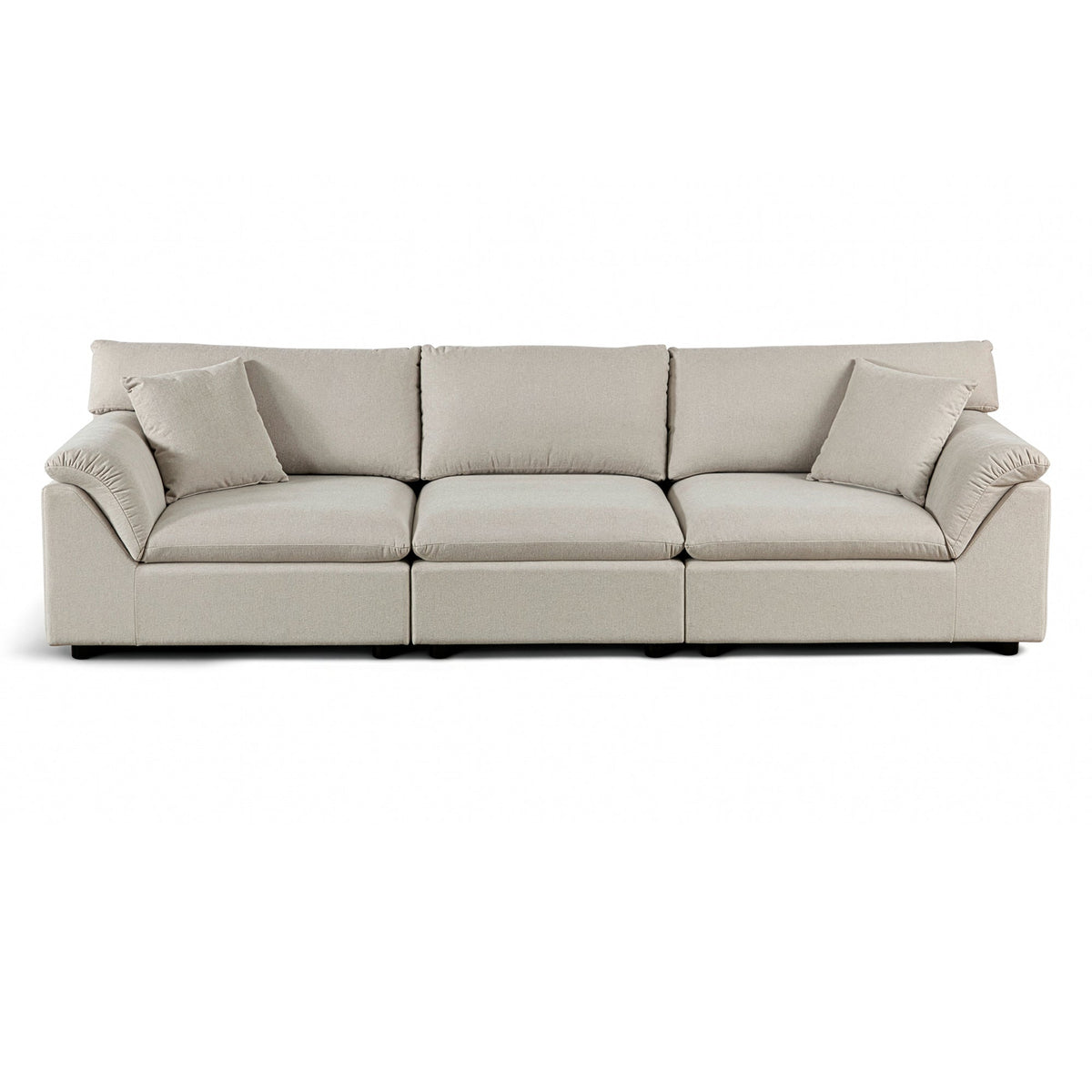 Emery 3 Seater Modular Sofa Oat