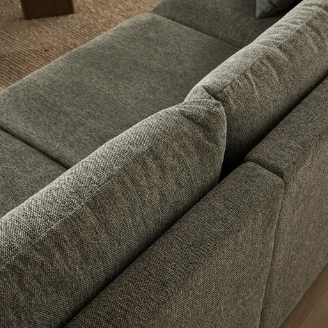 Emery 4 Seater Modular Sofa Grey