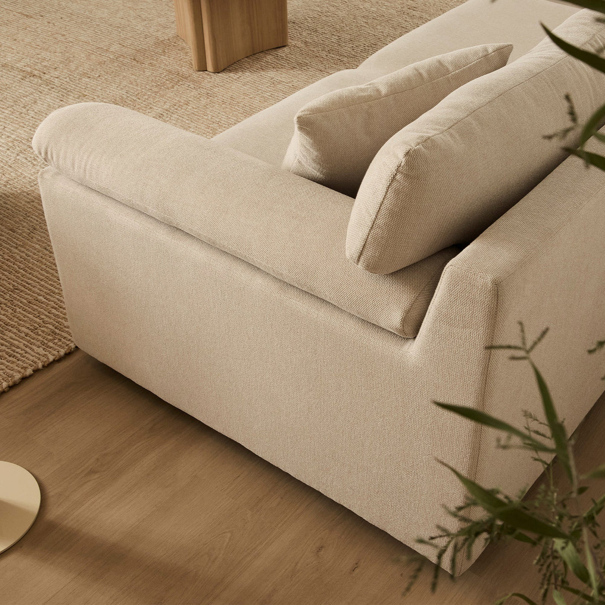 Emery 4 Seater Modular Sofa Oat