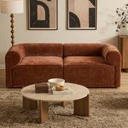 Tully 2 Seater Modular Sofa Cinnamon