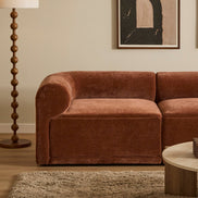 Tully 2 Seater Modular Sofa Cinnamon