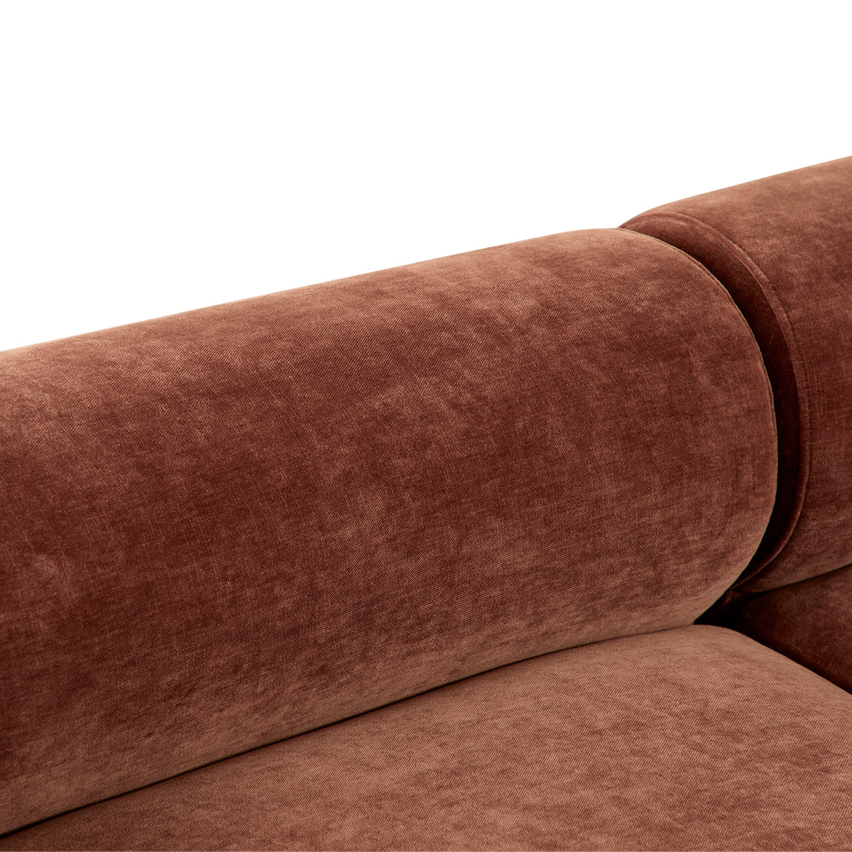 Tully 2 Seater Modular Sofa Cinnamon