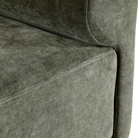 Tully 2 Seater Modular Sofa Olive