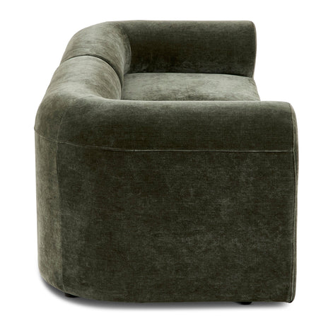 Tully 2 Seater Modular Sofa Olive