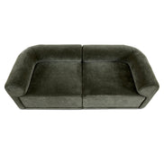 Tully 2 Seater Modular Sofa Olive