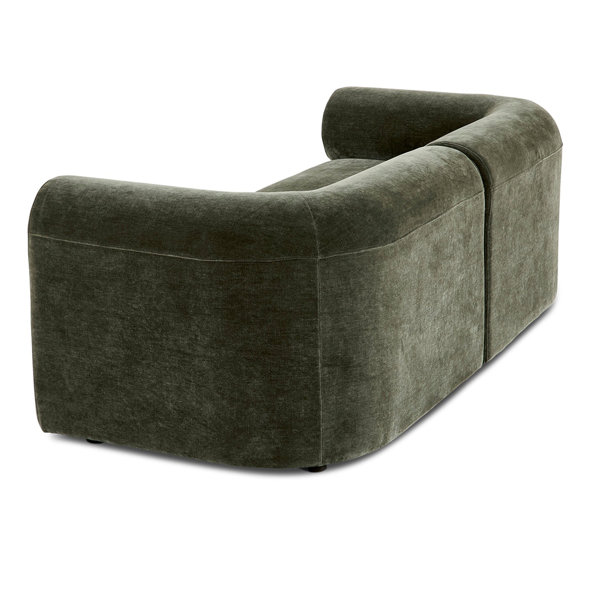 Tully 2 Seater Modular Sofa Olive