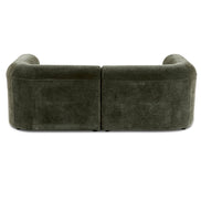Tully 2 Seater Modular Sofa Olive