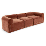 Tully 3 Seater Modular Sofa Cinnamon