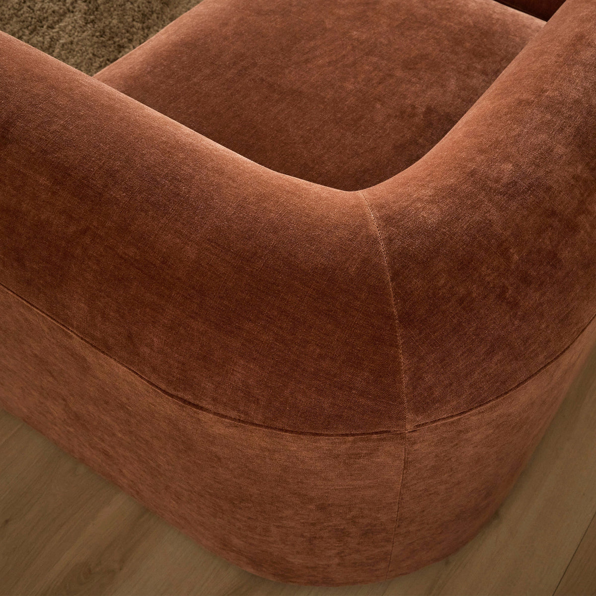 Tully 3 Seater Modular Sofa Cinnamon
