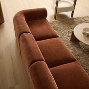 Tully 3 Seater Modular Sofa Cinnamon