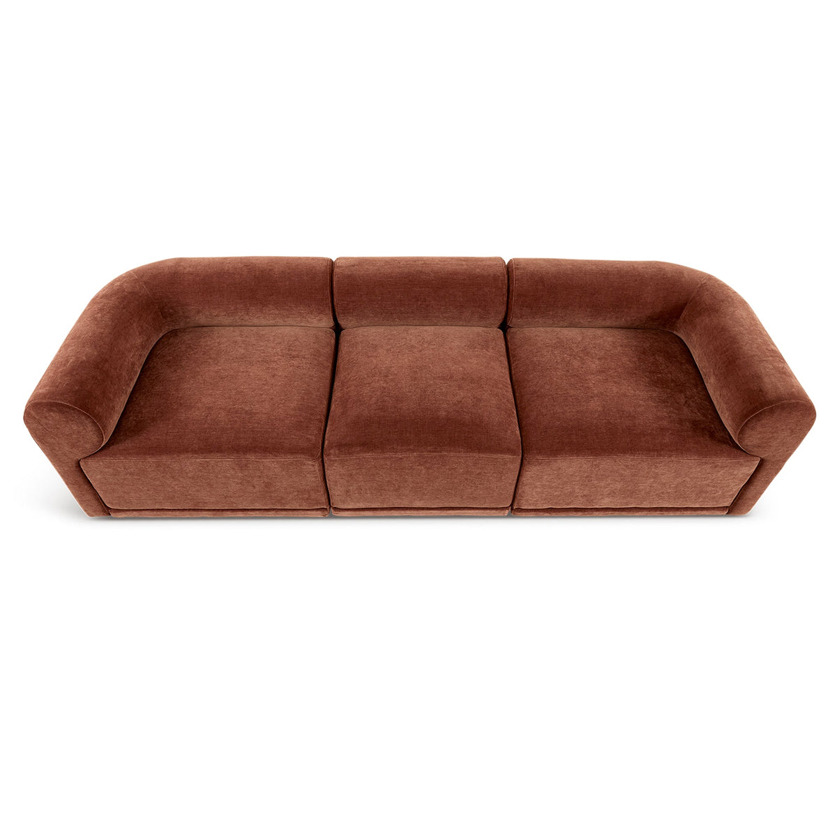 Tully 3 Seater Modular Sofa Cinnamon