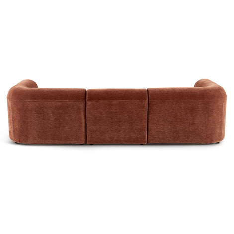 Tully 3 Seater Modular Sofa Cinnamon