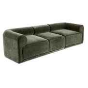 Tully 3 Seater Modular Sofa Olive