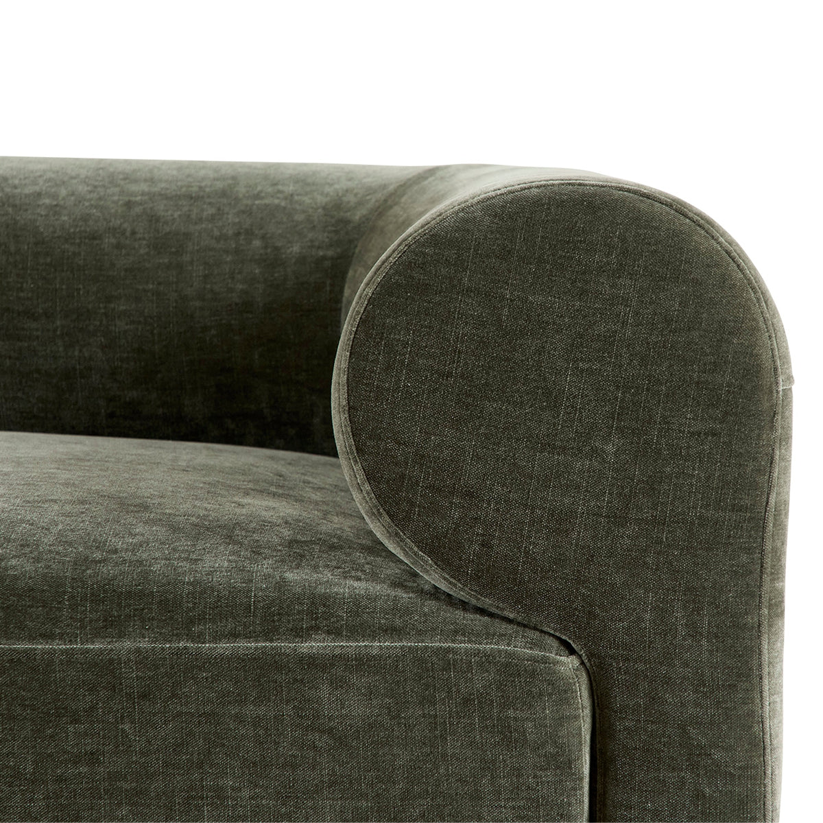 Tully 3 Seater Modular Sofa Olive