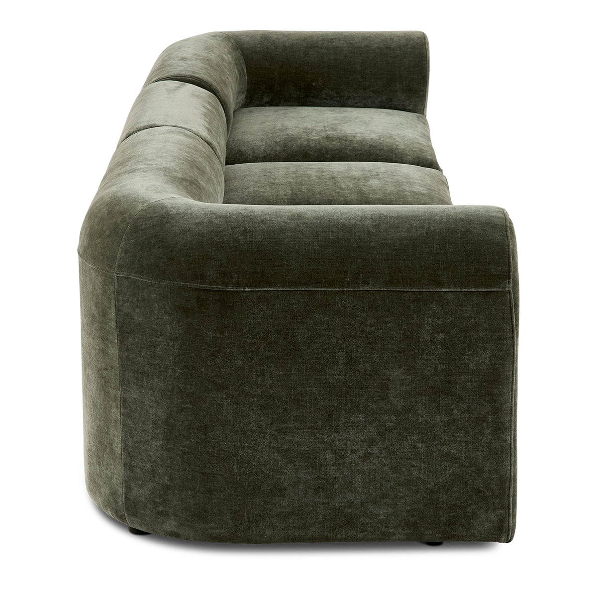 Tully 3 Seater Modular Sofa Olive