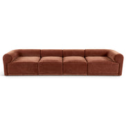 Tully 4 Seater Modular Sofa Cinnamon