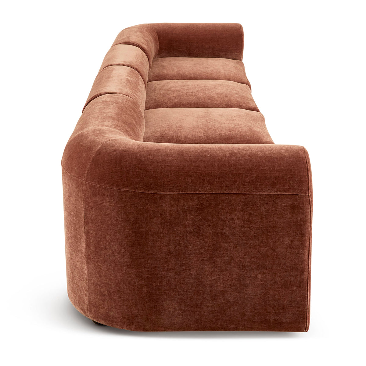 Tully 4 Seater Modular Sofa Cinnamon
