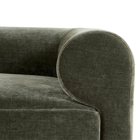 Tully 4 Seater Modular Sofa Olive