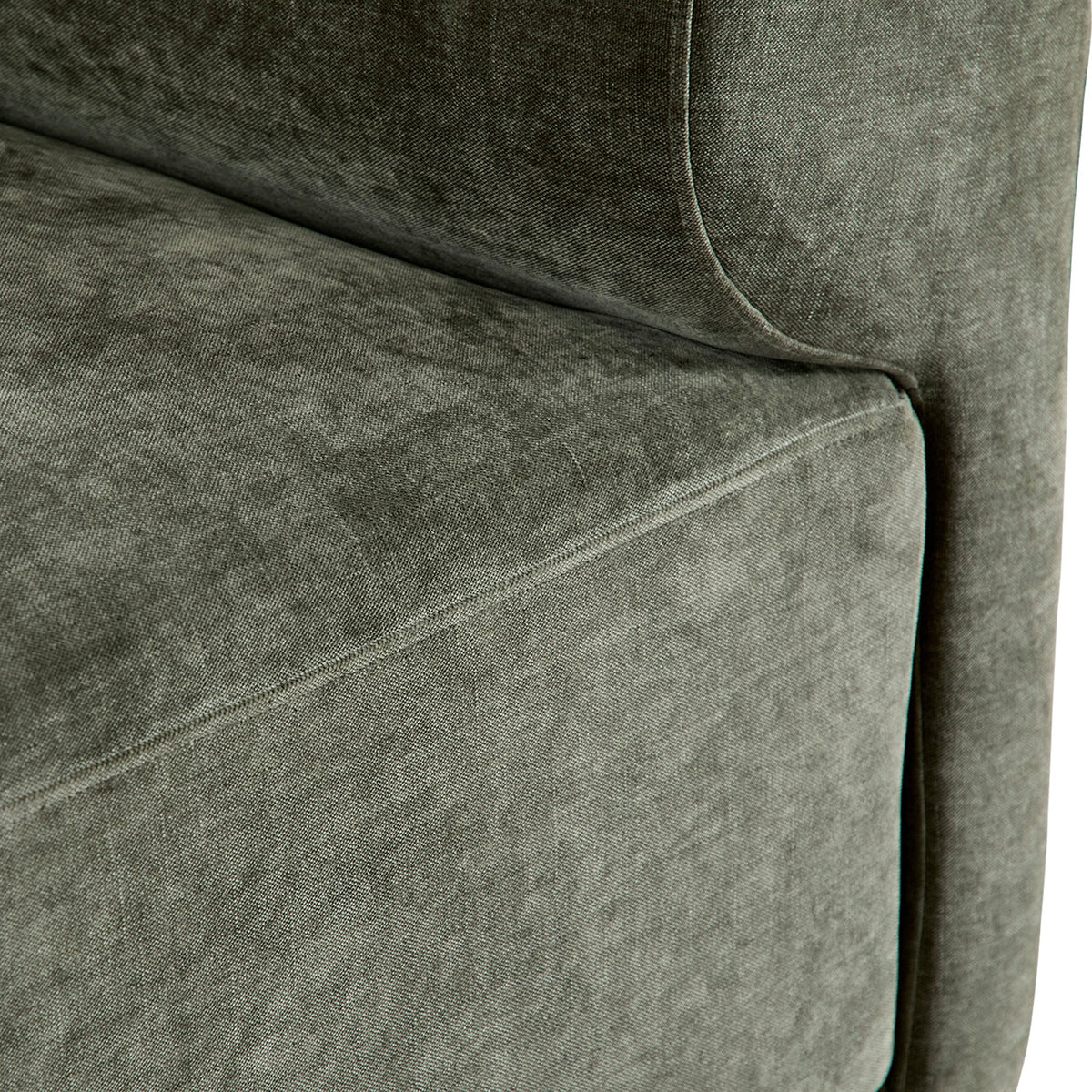 Tully 4 Seater Modular Sofa Olive