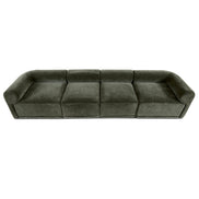 Tully 4 Seater Modular Sofa Olive
