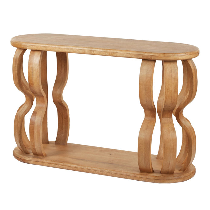 Billow Console Table Brown