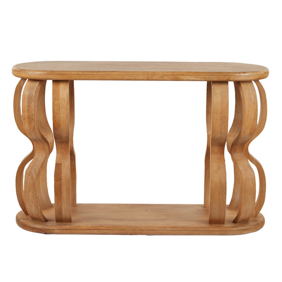 Billow Console Table Brown