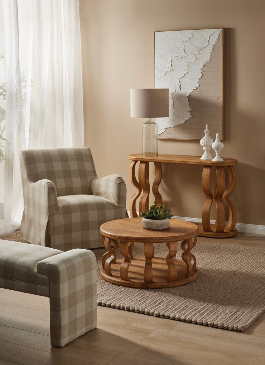 Amalfi Rafferty Glass Table Lamp Glass